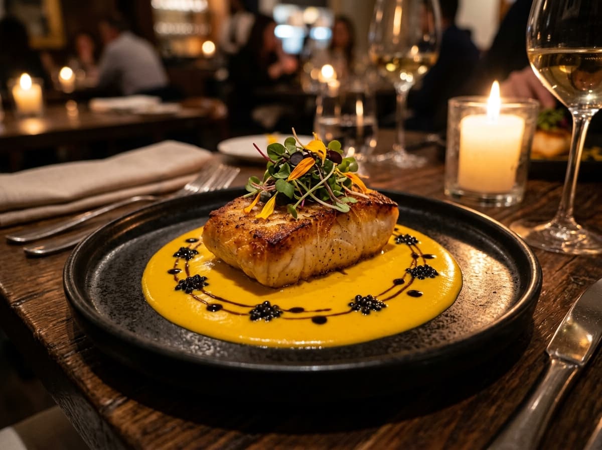 Pan-Seared Chilean Sea Bass