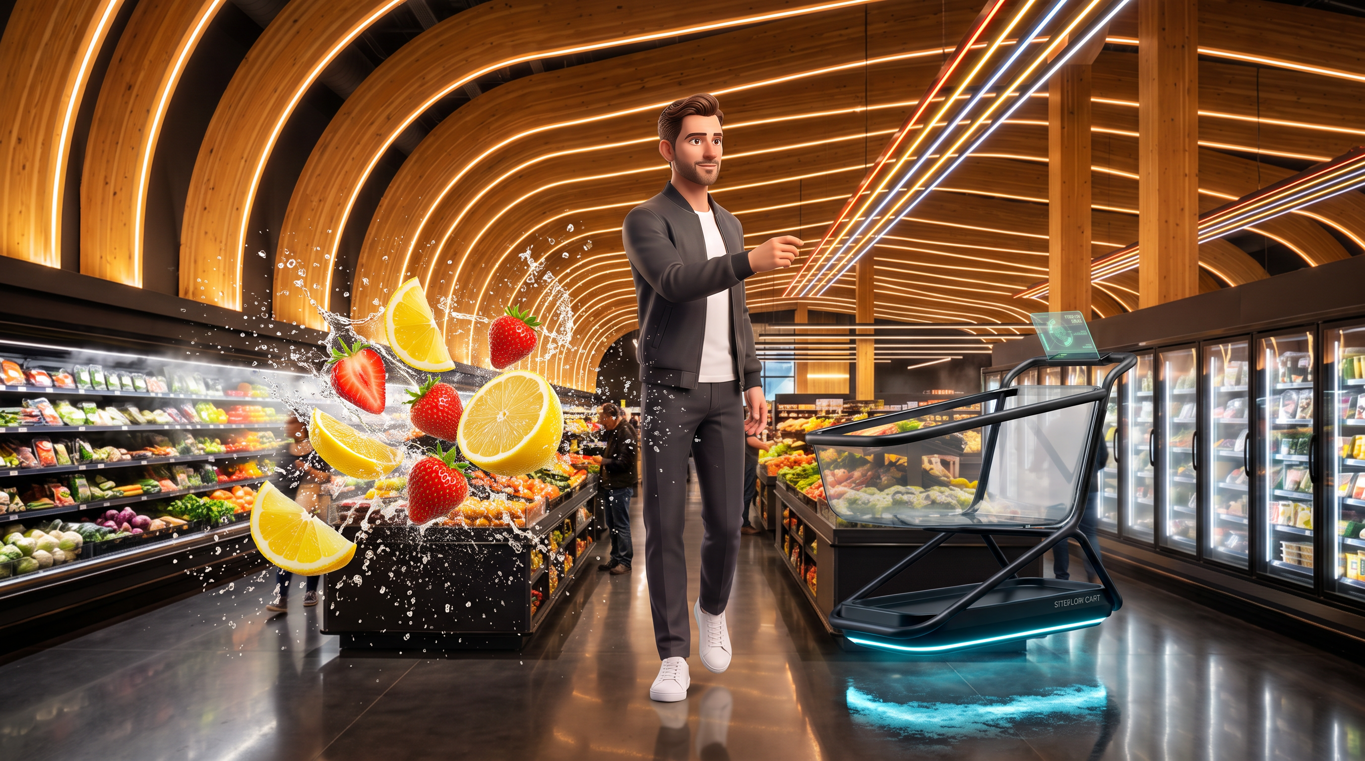 SiteFlow Fresh // Autonomous Grocery