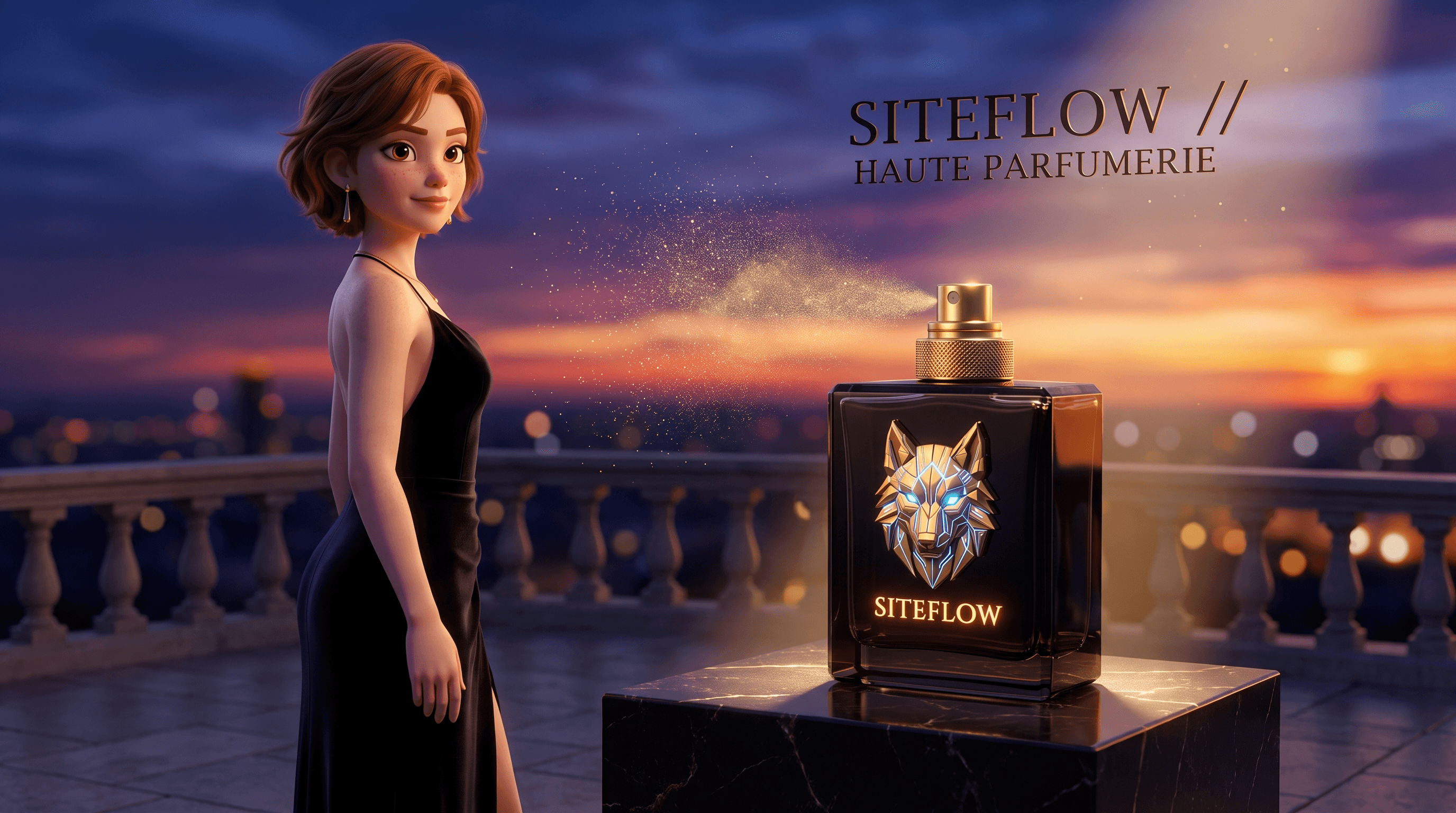 SiteFlow // Haute Parfumerie Cinema