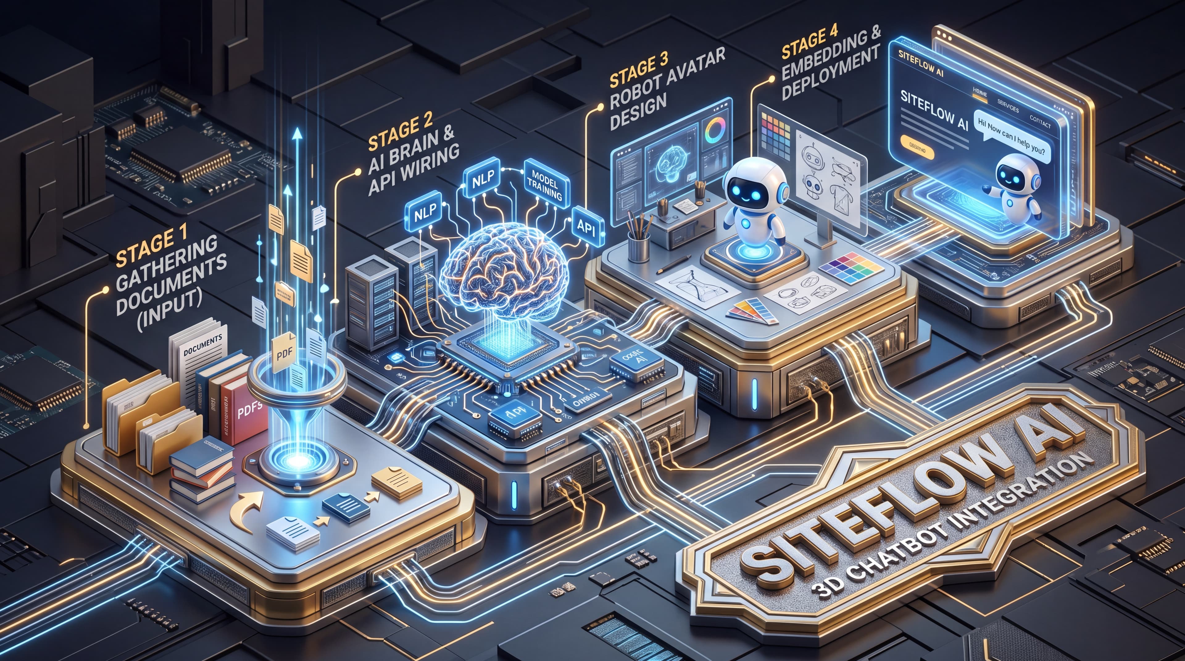 AI Chatbots & Automations workflow