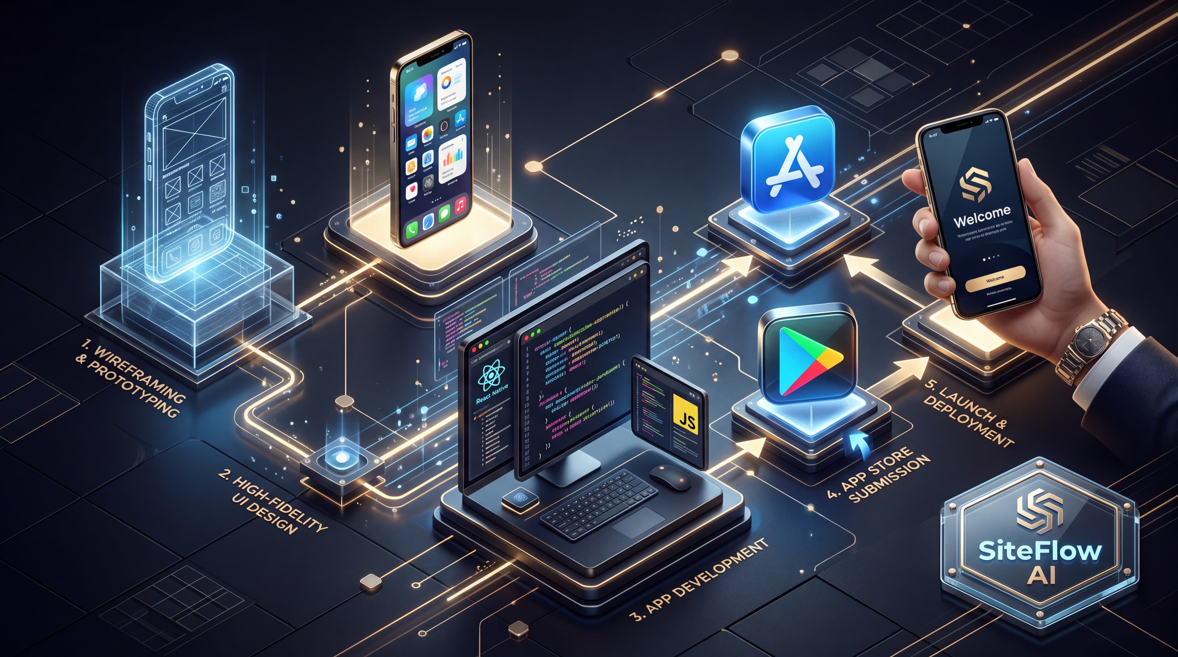 Cross-Platform Mobile Apps workflow
