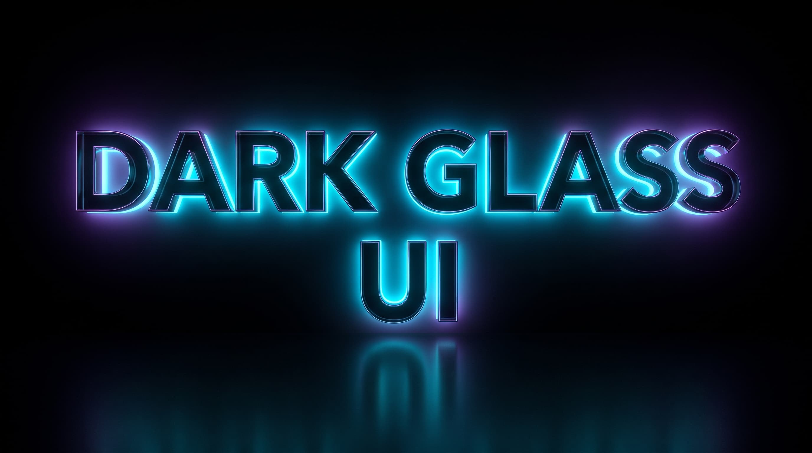 Dark-Mode Glassmorphism SaaS Landing Page UI Design Next.js 16