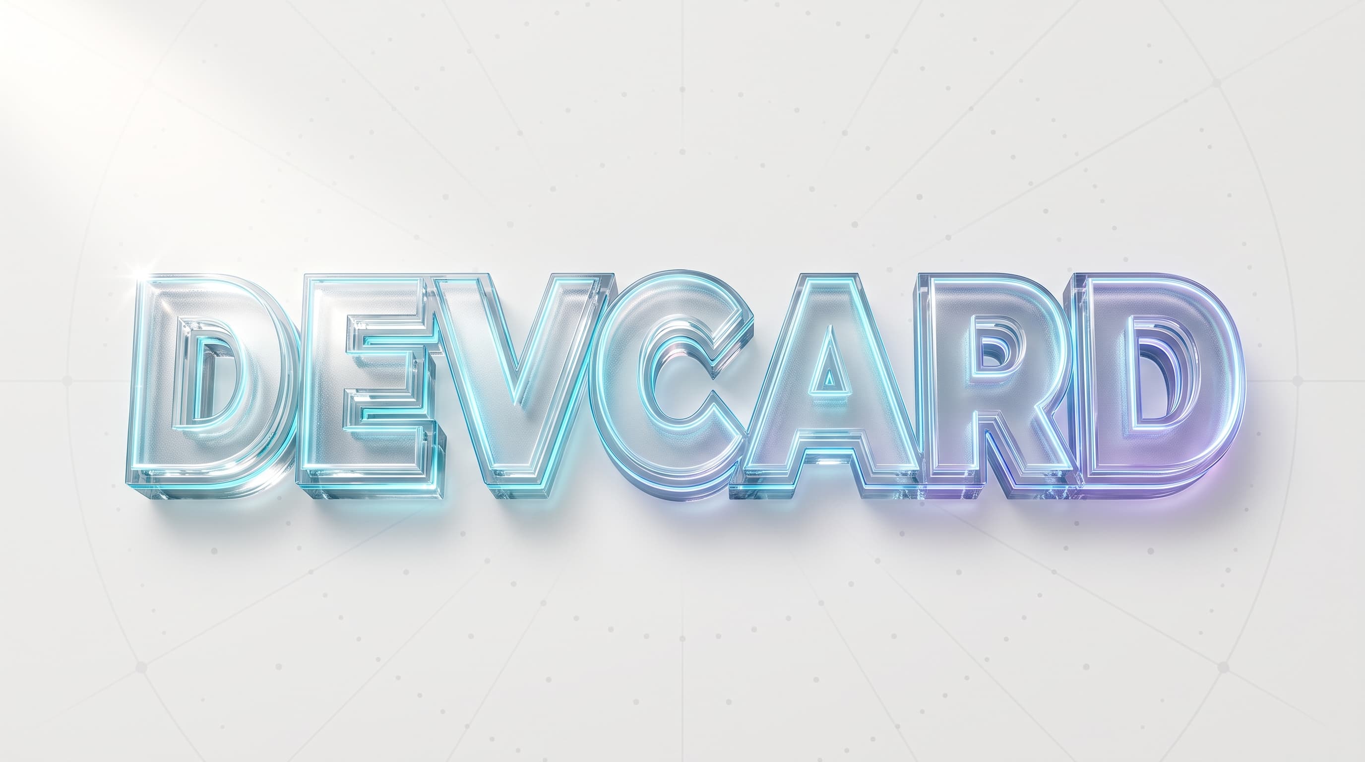 DevCard — Minimalist Developer & Student Portfolio