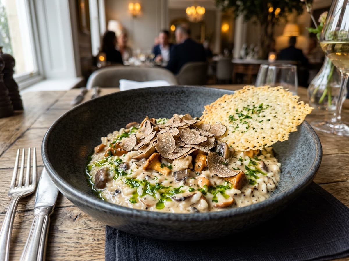 Truffle & Forest Mushroom Risotto