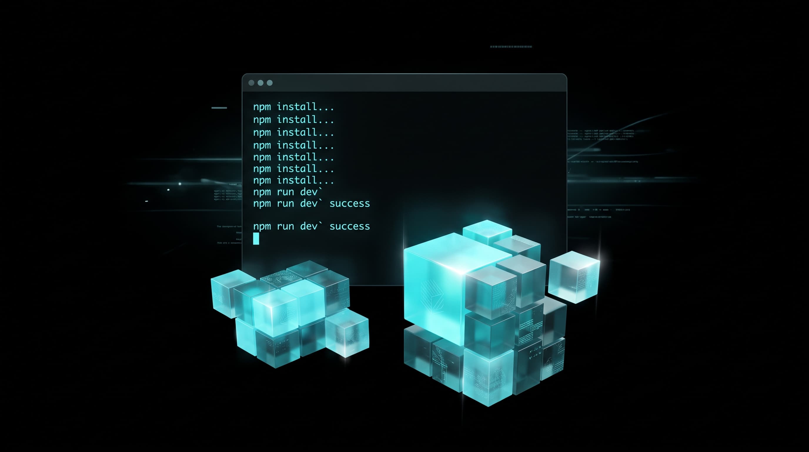 Terminal NPM Install